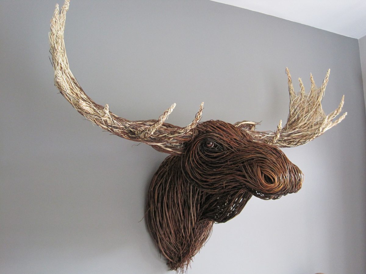 Willow Decorative Stag Head Sculpture-Making Course